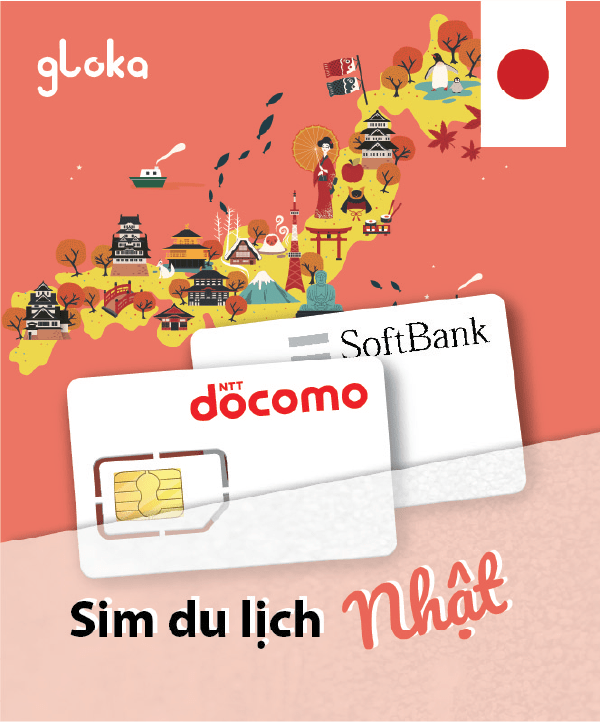 Sim du lịch Nhật