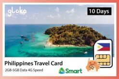 Philippines travel sim card 2GB - 5GB Gloka