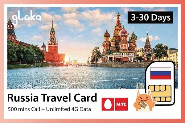 Russia Travel SIM Card MTC Gloka