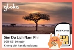 Sim du lịch Nam Phi Gloka