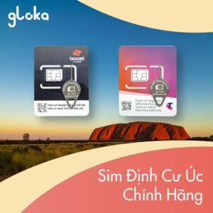 Sim định cư Úc Gloka Telstra Boost