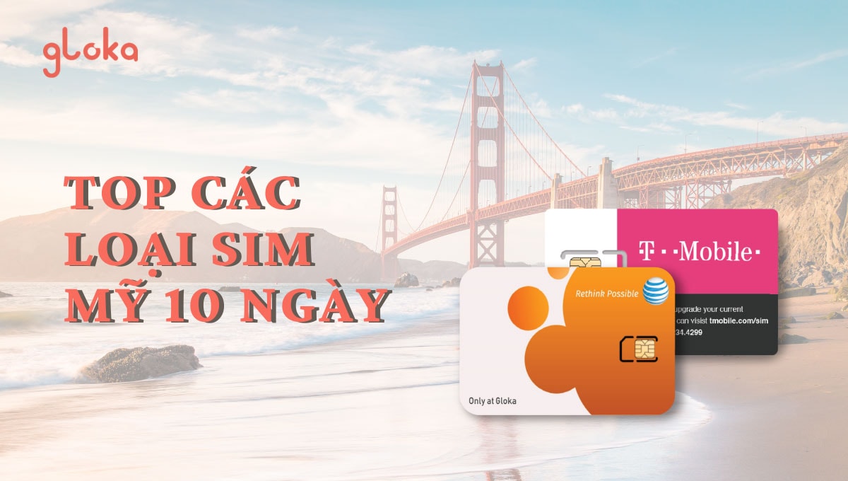 Top Các Loại Sim Mỹ 10 Ngày